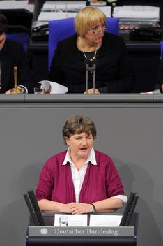 Tackmann, Kirsten; Roth, Claudia Reichstagsgebäude, Plenarsaal