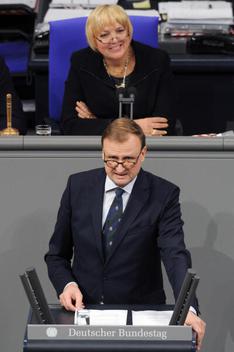 Marwitz, Hans-Georg von der; Roth, Claudia Reichstagsgebäude, Plenarsaal