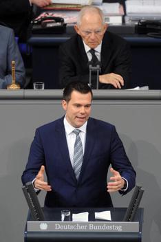 Hocker, Gero Clemens; Schäuble, Wolfgang Reichstagsgebäude, Plenarsaal