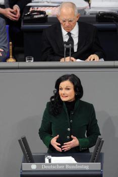 Connemann, Gitta; Schäuble, Wolfgang Reichstagsgebäude, Plenarsaal