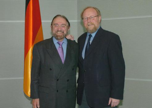Thierse, Wolfgang; Croo, Herman de Reichstagsgebäude, Empfangsraum