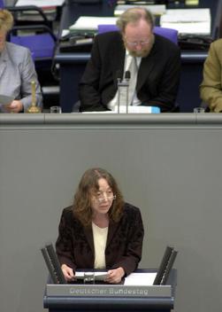 Eid, Uschi; Thierse, Wolfgang Reichstagsgebäude, Plenarsaal