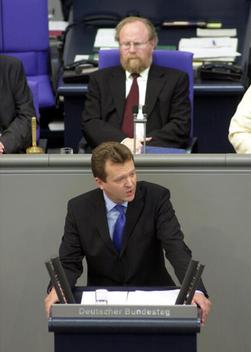Dörmann, Martin; Thierse, Wolfgang Reichstagsgebäude, Plenarsaal