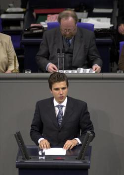 Hartmann, Christoph; Thierse, Wolfgang Reichstagsgebäude, Plenarsaal
