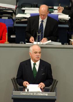 Gauweiler, Peter; Lammert, Norbert Reichstagsgebäude, Plenarsaal
