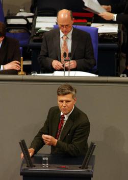 Göppel, Josef; Lammert, Norbert Reichstagsgebäude, Plenarsaal