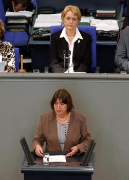 Behm, Cornelia; Kastner, Susanne Reichstagsgebäude, Plenarsaal