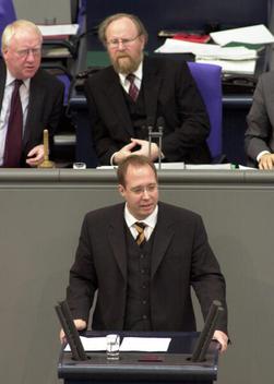 Braun, Helge; Thierse, Wolfgang Reichstagsgebäude, Plenarsaal