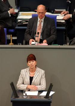 Daub, Helga; Lammert, Norbert Reichstagsgebäude, Plenarsaal