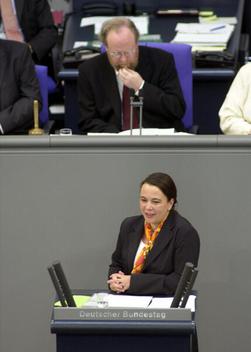 Heinen, Ursula; Thierse, Wolfgang Reichstagsgebäude, Plenarsaal