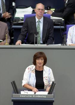 Kumpf, Ute; Lammert, Norbert Reichstagsgebäude, Plenarsaal