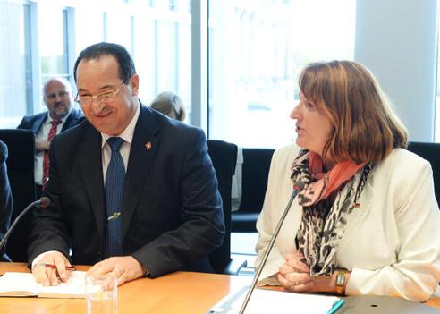 Brehmer, Heike; Mnif, Néjib Paul-Löbe-Haus, Sitzungssaal