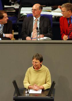 Lammert, Norbert; Lösekrug-Möller, Gabriele Reichstagsgebäude, Plenarsaal