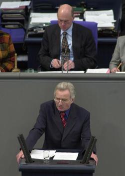 Lammert, Norbert; Marschewski, Erwin Reichstagsgebäude, Plenarsaal