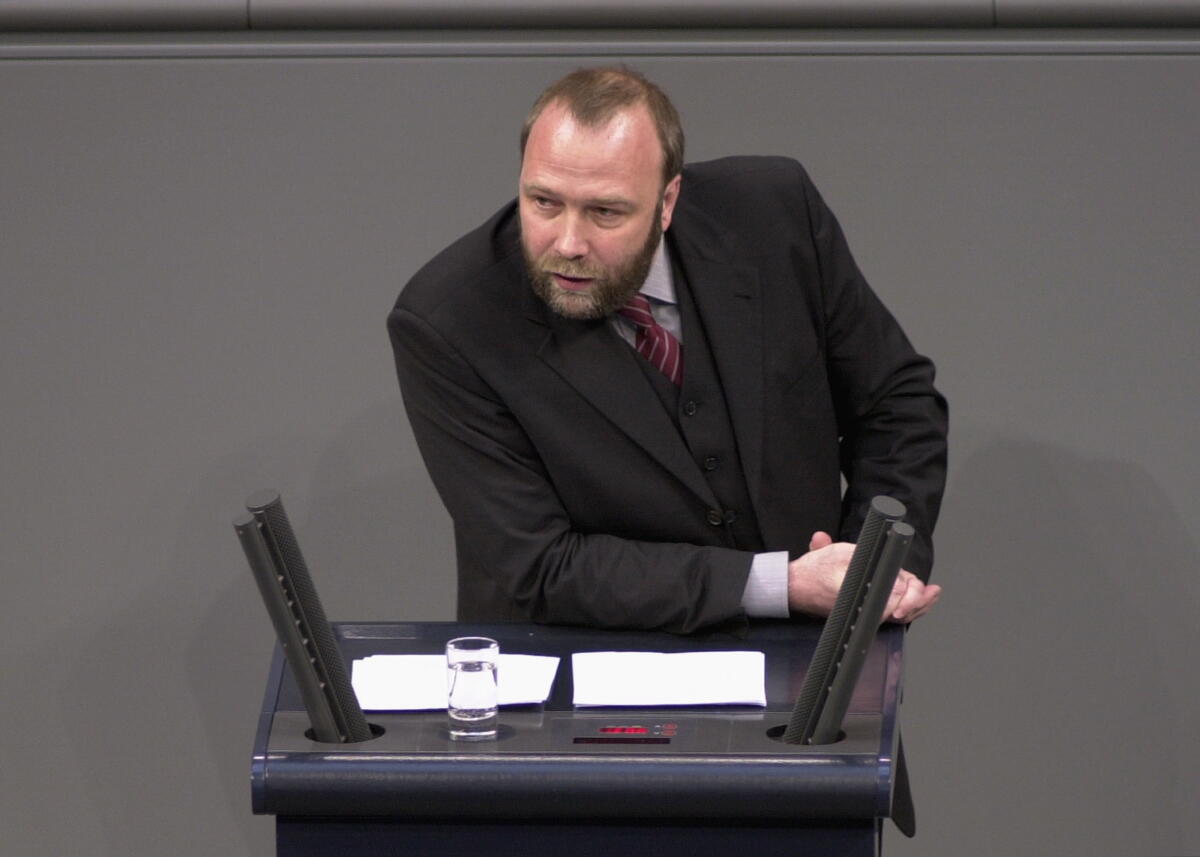 Nooke, Günter Günter Nooke, CDU/CSU, MdB, Rede im Deutschen Bundestag.; Bundestagsabgeordneter, Abgeordneter, Rednerpult, Plenum