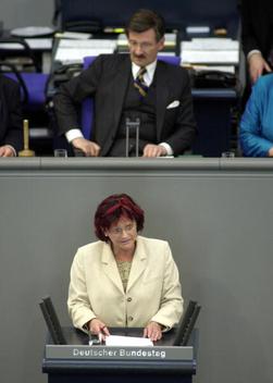 Ober, Erika; Solms, Hermann Otto Reichstagsgebäude, Plenarsaal