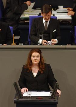 Oßwald, Melanie; Solms, Hermann Otto Reichstagsgebäude, Plenarsaal