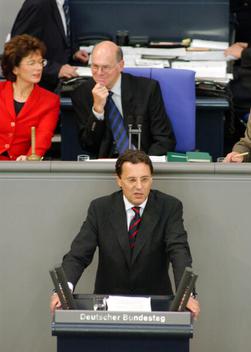 Lammert, Norbert; Otto, Hans-Joachim Reichstagsgebäude, Plenarsaal