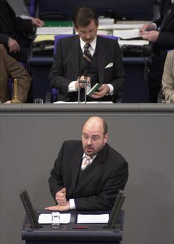Kampeter, Steffen; Solms, Hermann Otto Reichstagsgebäude, Plenarsaal