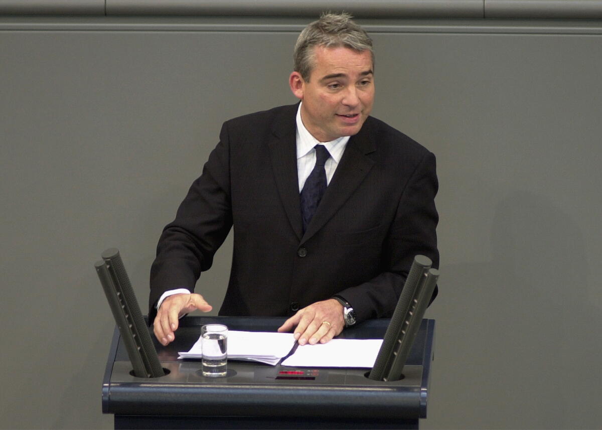 Thomas Strobl, CDU/CSU, MdB, Rede im Deutschen Budnestag.; Bundestagsabgeordneter, Abgeordneter, Rednerpult, Plenum Strobl, Thomas Thomas Strobl, CDU/CSU, MdB, Rede im Deutschen Budnestag.; Bundestagsabgeordneter, Abgeordneter, Rednerpult, Plenum