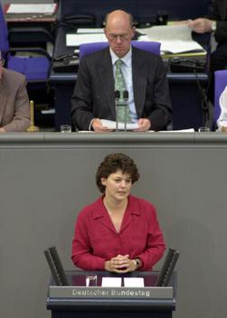 Lammert, Norbert; Vogt, Ute Reichstagsgebäude, Plenarsaal