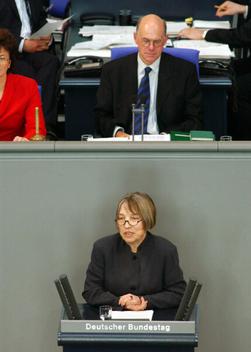 Lammert, Norbert; Vollmer, Antje Reichstagsgebäude, Plenarsaal