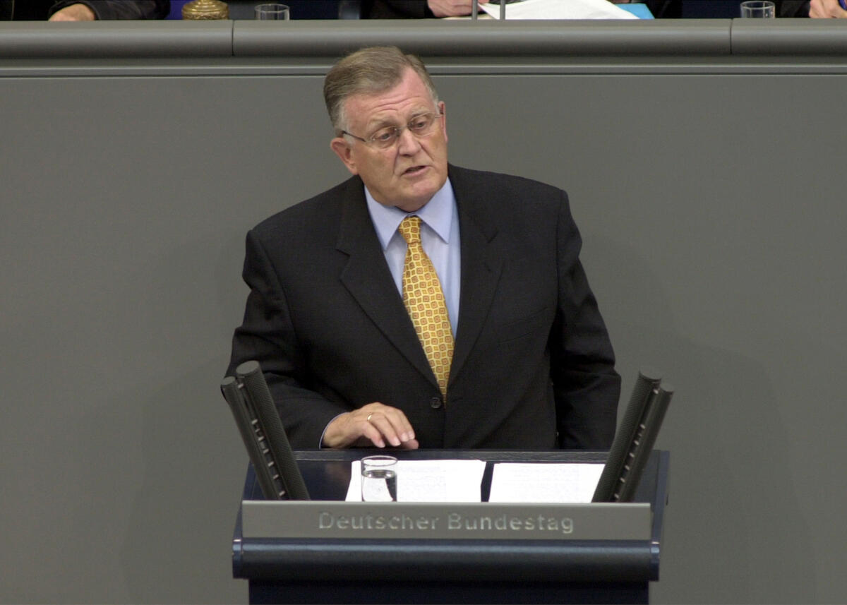 Teufel, Erwin Erwin Teufel, CDU, Ministerpräsident Baden-Württemberg.; 53. Bundestagssitzung, Deutscher Bundestag, Plenum