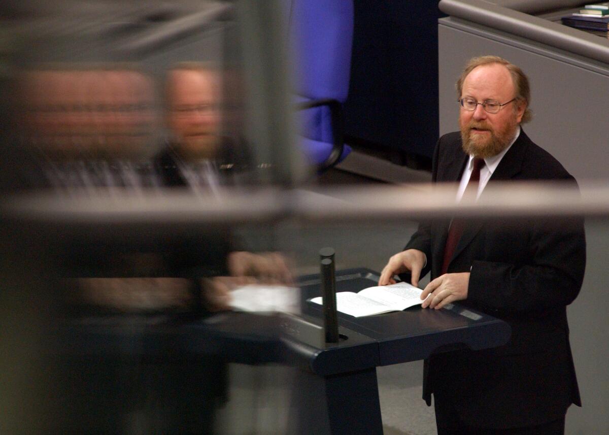 Thierse, Wolfgang Rede, Wolfgang Thierse, SPD, Bundestagspräsident, Deutscher Bundestag, 66.Sitzung, TOP 4, Thema Modernisierung bundesstaatlicher Ordnung