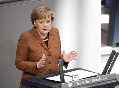 Merkel, Angela Reichstagsgebäude, Plenarsaal