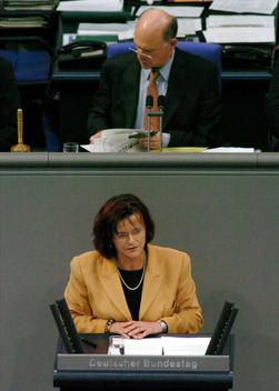 Ober, Erika; Lammert, Norbert Reichstagsgebäude, Plenarsaal