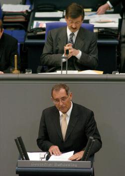 Beck, Ernst-Reinhard; Solms, Hermann Otto Reichstagsgebäude, Plenarsaal