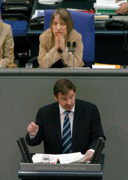 Runde, Ortwin; Vollmer, Antje Reichstagsgebäude, Plenarsaal