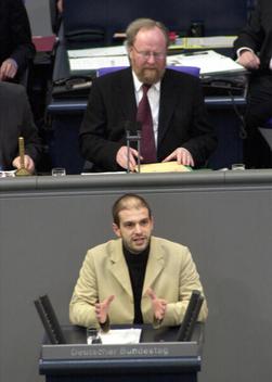 Bülow, Marco; Thierse, Wolfgang Reichstagsgebäude, Plenarsaal