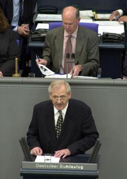 Jüttner, Egon; Lammert, Norbert Reichstagsgebäude, Plenarsaal
