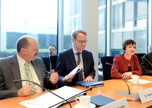 Arndt-Brauer, Ingrid; Weidmann, Jens; Meister, Michael Paul-Löbe-Haus, Sitzungssaal