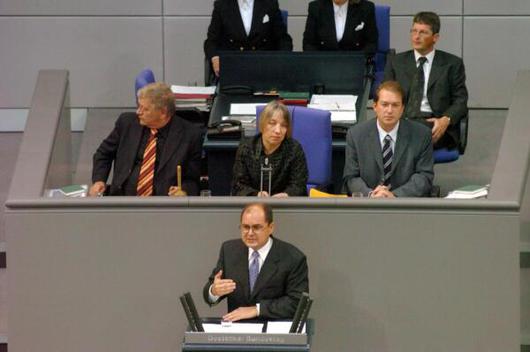 Dobrindt, Alexander; Schmidt, Christian; Vollmer, Antje; Dreßen, Peter Reichstagsgebäude, Plenarsaal