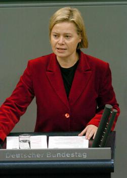 Lötzsch, Gesine Reichstagsgebäude, Plenarsaal