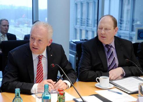 Brähmig, Klaus; Grube, Rüdiger Paul-Löbe-Haus, Sitzungssaal