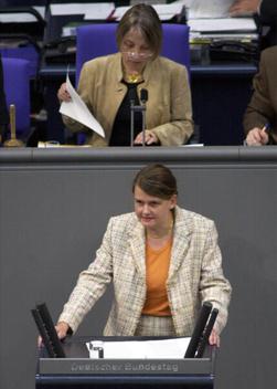 Flachsbarth, Maria; Vollmer, Antje Reichstagsgebäude, Plenarsaal