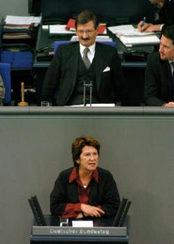 Dückert, Thea; Solms, Hermann Otto Reichstagsgebäude, Plenarsaal