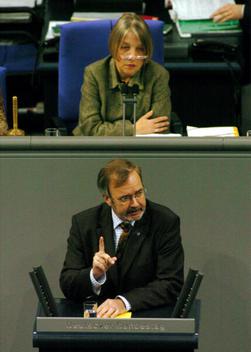 Hoyer, Werner; Vollmer, Antje Reichstagsgebäude, Plenarsaal