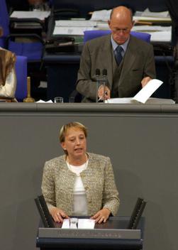 Lammert, Norbert; Meyer, Doris Reichstagsgebäude, Plenarsaal