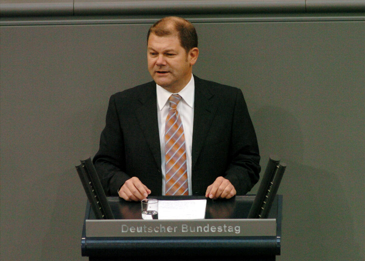 Scholz, Olaf Olaf Scholz, MdB, SPD, Rede im Deutschen Bundestag