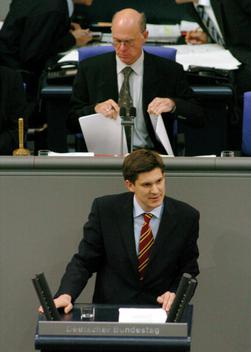 Schröder, Ole; Lammert, Norbert Reichstagsgebäude, Plenarsaal