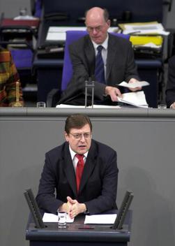 Tauss, Jörg; Lammert, Norbert Reichstagsgebäude, Plenarsaal