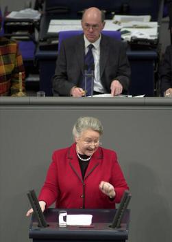 Blank, Renate; Lammert, Norbert Reichstagsgebäude, Plenarsaal