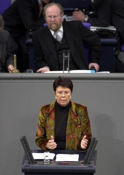 Schaich-Walch, Gudrun; Thierse, Wolfgang Reichstagsgebäude, Plenarsaal