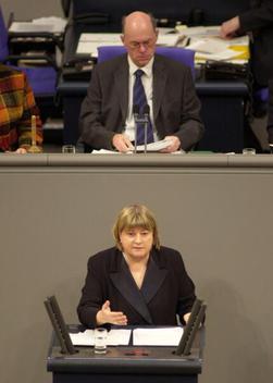 Kühn-Mengel, Helga; Lammert, Norbert Reichstagsgebäude, Plenarsaal