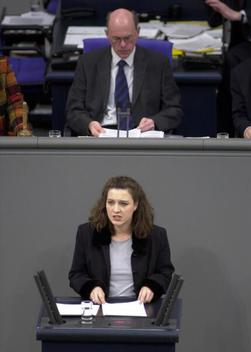Reimann, Carola; Lammert, Norbert Reichstagsgebäude, Plenarsaal