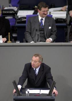 Wächter, Gerhard; Solms, Hermann Otto Reichstagsgebäude, Plenarsaal